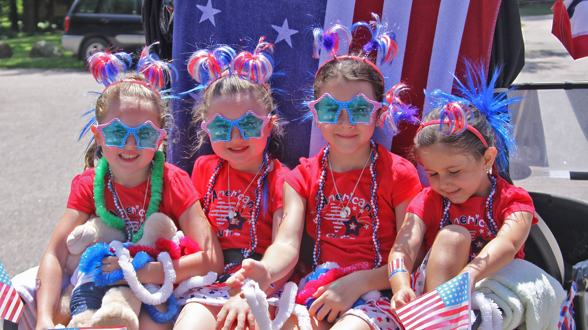 Patriotic Young Ladies